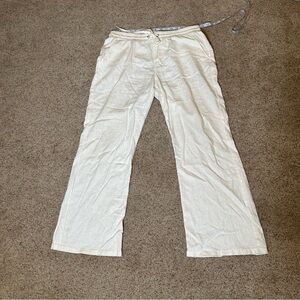 Celebrity Pink Cream Drawstring Chinos